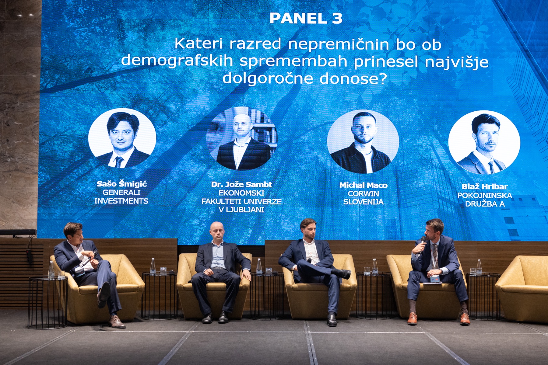 Panelna razprava o dolgoročnih donosih različnih nepremičninskih razredov