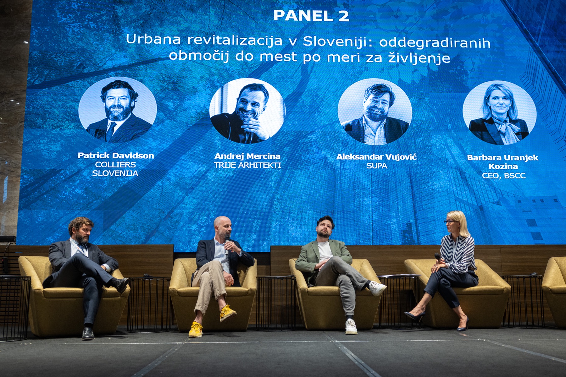 Panelna razprava o urbani revitalizaciji v Sloveniji